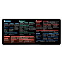 40x90CM Large Computer Mousepad Portable Waterproof Office Power Point Excel Word Shortcut Keys