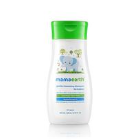 Mamaearth Gentle Baby Shampoo Tear-Free pH-Balanced Cleanser With Coconut & Aloe Vera For Soft Scalp Care 200ml For Sensitive Skin