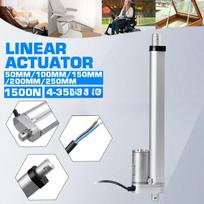 DC 12V 50/100/150/200/250mm 1500N IP54 Max Linear Actuator Linear Motor Moving Distance Stroke 50mm