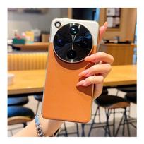 OPPO Find X9 Ultra dėklas Prabangus PU odos apsauginis galinis dangtelis su metalo elementais, skirtas Find X9s Pro telefonui Artificial leather&OPPO Find X9 Ultra