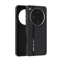 For Oppo Find X8 Pro Case Magsafe Slim Rigid Alloy Lens Magnetic Wireless Charger Carbon Fiber Case Cover Shell Anti-slip Grip For Find X8 Pro&Pc + tpu