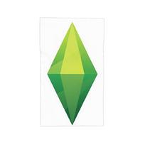 The Sims 4 Plumbob Soft Face Towel Quick Dry Pool Bath Cotton Towels Absorbent W30*H60(CM)