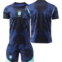 World Cup Football Jersey No. 10 Neymar 7 Vinicius Children's Adult Away Set 22-yard