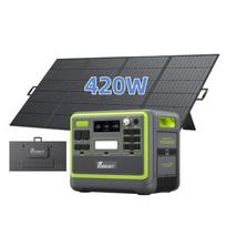 Portable Electric Generator - FOSSIBOT - F2400 - 2400W - 2048Wh - Solar 420W žalia