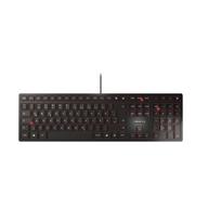 Klaviatūra Triton CHERRY KC 6000 SLIM USB klaviatūra Skandinavian Black | JK-1600PN-2 | 4025112088599