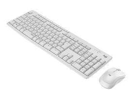 Logitech MK295 Silent - Tastatur-und-Maus-Set - kabellos - 2.4 GHz - Ungarisch - Off White | 920-009873 | 5099206093638