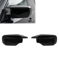 M look Veidrodėlių Dangteliai, komplektas skirtas BMW E46 Sedan / Touring / Compact, juodi blizgūs, 2K COAT