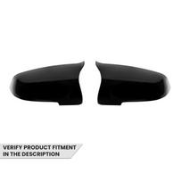 M look Veidrodėlių Dangteliai, komplektas skirtas BMW F10 LCI, F11 LCI, F07, F06, F12, F13 LCI, F01 LCI, juodi blizgūs