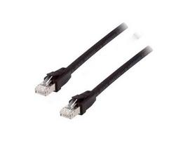 Equip Cat 8.1 S/FTP Patch Cable, 0.5m, Black