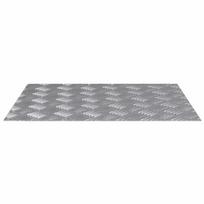 Laiptų danga Stačiakampio 4 pcs Sidabro 60 x 50 cm Aliuminis