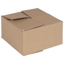 Sulankstoma dėžė 50 pcs Natūrali 15 x 15 x 8 cm Kartonas