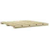 Terasinė Plytelė 6 pcs Žalia 50 x 50 cm Žalia impregnuota pušis