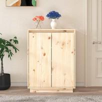 Spintelė batams 60x35x80cm pušies medienos masyvas