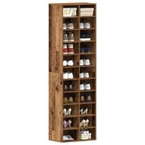 batų spintelė Old Wood 54x34x183 cm Engineered Wood