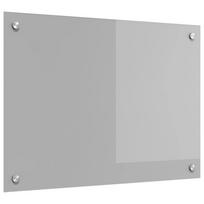 Virtuvės atbraila Šviesiai pilka 70 x 50 cm grūdintas stiklas