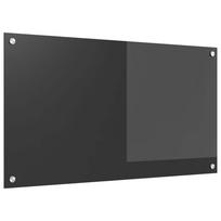 Virtuvės atbraila Tamsiai pilka 90 x 50 cm grūdintas stiklas