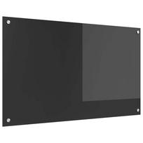 Virtuvės atbraila Tamsiai pilka 100 x 60 cm grūdintas stiklas