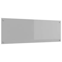 Virtuvės atbraila Šviesiai pilka 120 x 40 cm grūdintas stiklas