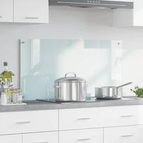 Virtuvės atbraila Pienas 100 x 50 cm grūdintas stiklas