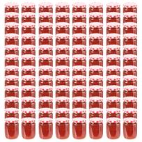 Stikl stikl uog su balt ir raud sp dangt 96vnt 230ml