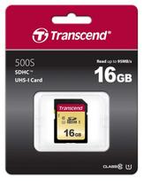 Transcend 500GB/16GB SDHC Class 10