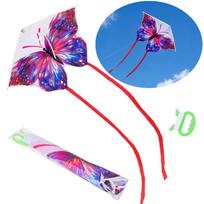 Spalvingas aitvaras BUTTERFLY – lengvas žaislas-drugelis vaikams ZA6164