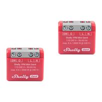 Set of 2 Shelly 1PM Mini Gen4 Zigbee/Matter Controllers
