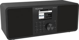 Telestar TOP250 Stereo Internet/DAB+/FM Radio, Bluetooth, USB Recording, Wi-Fi, Black