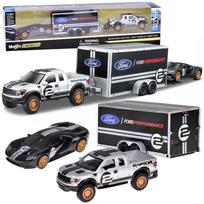 Licencijuotas 1:64 mastelio liejamas Ford Raptor ir Ford GT Heritage ZA5961