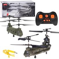 Syma S026H Chinook nuotoliniu būdu valdomas sraigtasparnis su GYRO stabilizavimo sistema RC0714