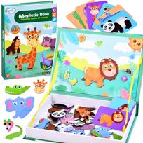Magnetinė dėlionių knygelė ANIMALS ZOO ZA3768