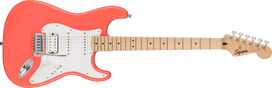 Elektrinė gitara Fender Squier Sonic Stratocaster HSS, Taičio koralas
