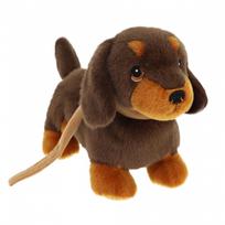KEEL TOYS KEELECO PUPPY LOVE Taksas su pavadėliu, 23 cm