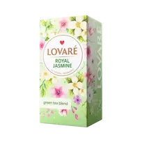 LOVARE Royal Jasmine žalioji arbata, 24 pak. x 1,5 g