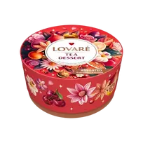 LOVARE DESSERT 4x10vnt arbatų rinkinys 64g