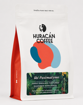 HURACAN COFFEE Iki pasimatymo kavos pupelės 1 kg