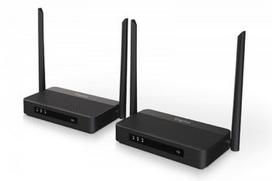 DIGITUS 4K Wireless HDMI KVM Extender Set 100 m HDMI - HDMI 4K/60 Hz Ultra Low Latency