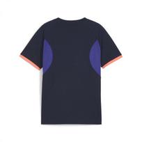 Puma Futbolo Marškinėliai Paaugliams IndividualLiga Black Purple 659525 01