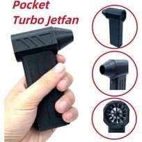Muzikinis centras Mini Turbo Jet Fan 110,000RPM Kanal Ventiliatorius - Juodas