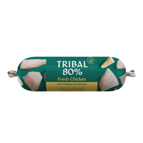 TRIBAL konservai šunims su šviežia vištiena – Gourmet Sausage 80% Fresh Chicken, 300g