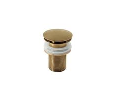 Gedy - Praustuvo CLICK-CLACK uždarymo vožtuvas, Ø 6,6 cm, auksinis