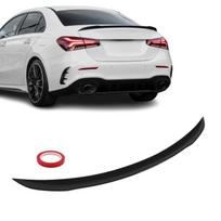 A45 išvaizdos Spoileris ant Bagažinės skirtas Mercedes-Benz V177 (18-25) sedan, juodas blizgus