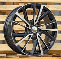 Ratlankis RACINGLINE YF5758 R18x7 5x114.3 ET 35 CB 60.1 (Black Polished) (690 kg)