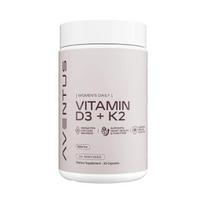 Vitamin D3 + K2 - 30 caps - Aventus Supplements