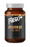 Vitamin D3+K2 MK-7 - 90 vcaps - Fuego