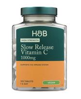 High Strength Slow Release Vitamin C, 1000mg - 120 tablets - Holland & Barrett