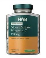 High Strength Slow Release Vitamin C, 1500mg - 120 tablets - Holland & Barrett