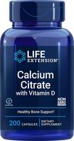 Calcium Citrate with Vitamin D - 200 vcaps - Life Extension