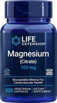Magnesium (Citrate), 100mg - 100 vcaps - Life Extension