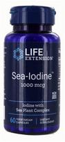 Sea Iodine, 1000mcg - 60 vcaps - Life Extension